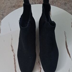Vaneli Black Ankle Booties